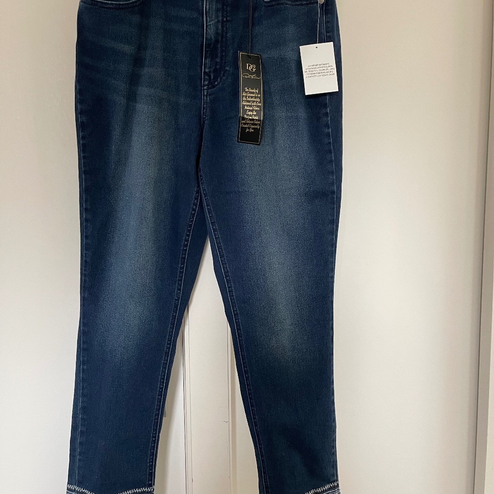 Embellished Blue Jeans